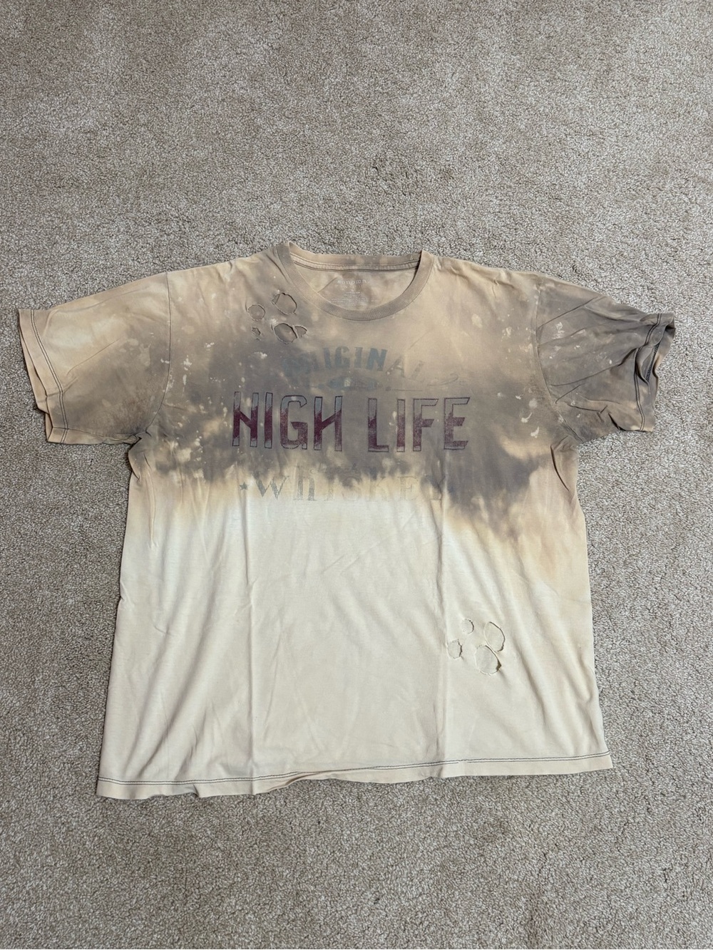 Sonoma 100% cotton grungy tee